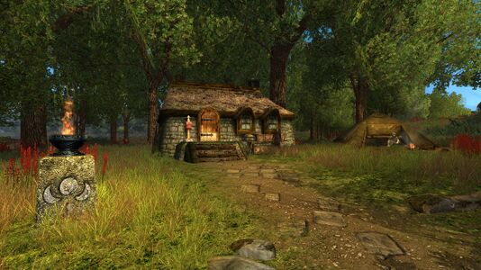 Ranger cottage & camp