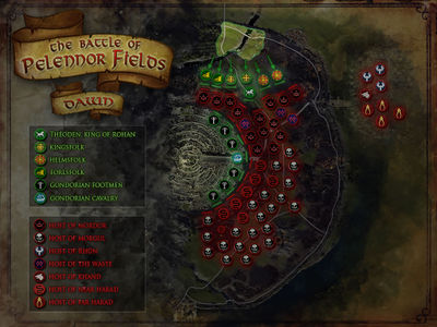 Map of the Field of Onslaught