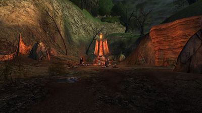 Altar within the goblin camp