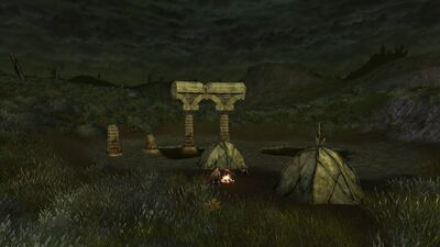One of the smaller camps in Goblinhole