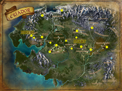 The Perfect Ale Association Run Map. Click to Zoom