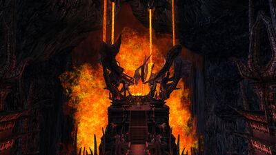 Sammath Naur - The Forge of Doom, within Sammath Naur