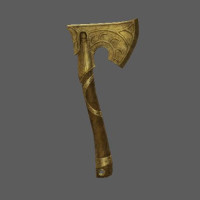 Gold Forester's Axe