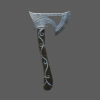 Mithril Forester's Axe