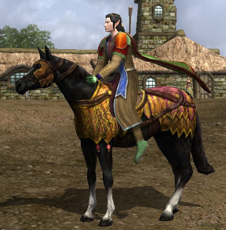 Sable Harvestmath Horse