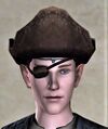 Mariner's Hat and Eyepatch