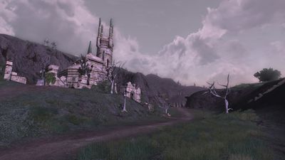 The road into the Fields of Fornost