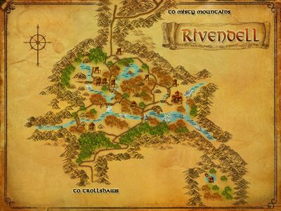 Map of Rivendell Valley