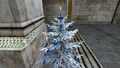Silver Decorated Yule-tree