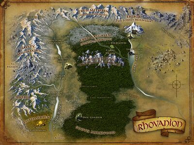 Map of Rhovanion