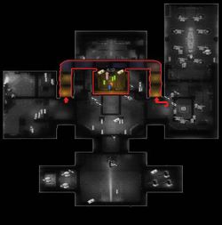Map of Thorin's Hall Inn in the basement under the Hall of Kings