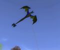 Midnight Dragon Kite