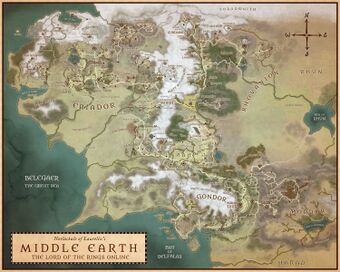 Middle-Earth map by u/Yuudachi_Houteishiki