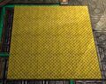 Decorative Yellow Carpet Floor
