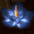 Blue Floating Lantern - Open