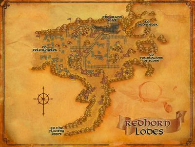 The Redhorn Lodes POIs