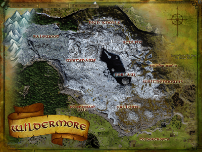 Topographic map of Wildermore