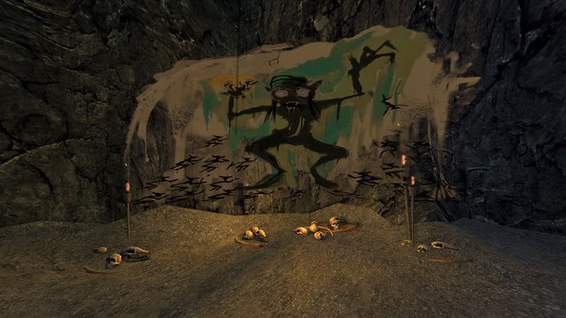 File:Drawing Outside Gollum's Cave.jpg