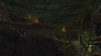 Constant darkness falls over the main goblin fortification