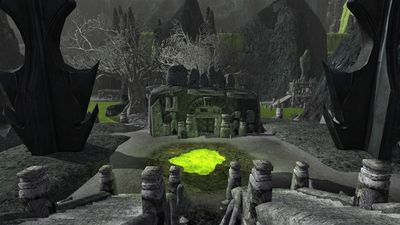 The infamous Cauldron of Death east of Gurthlin
