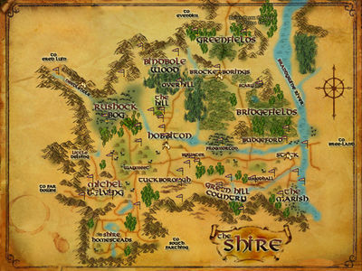 Shire-points of interest with Landmarks