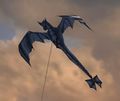 Silver Dragon Kite