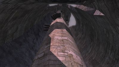 A look inside the crumbling tower