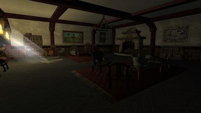The bedroom in Boffin Manor