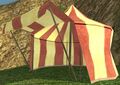 Red and Gold Tent