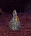 Rune-rock that summons the Rock-warden