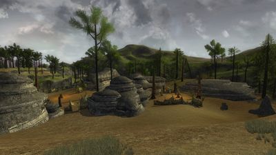 The goblin camp in southern Annúndir