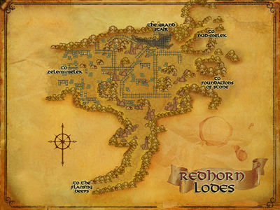Map of Redhorn Lodes