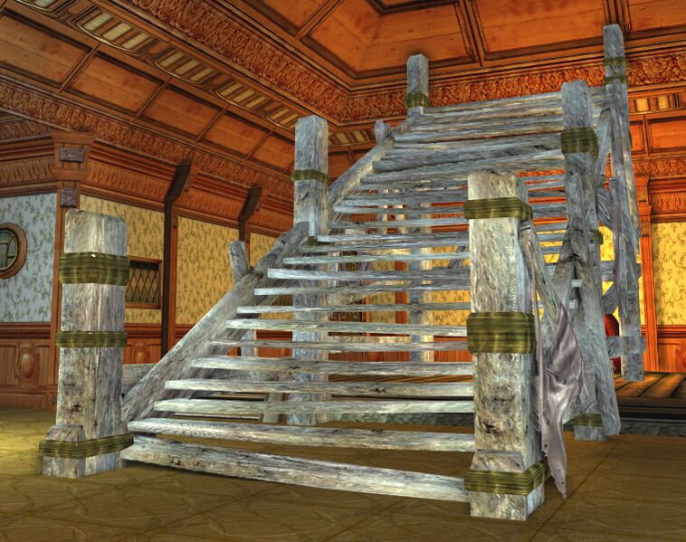 File:Long Old Wooden Stairs.jpg