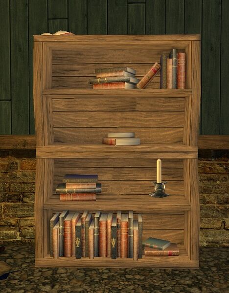 File:Academic's Bentwood Bookshelf.jpg