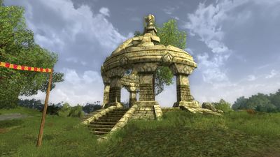 Dome-shaped ruins in the Horsefields