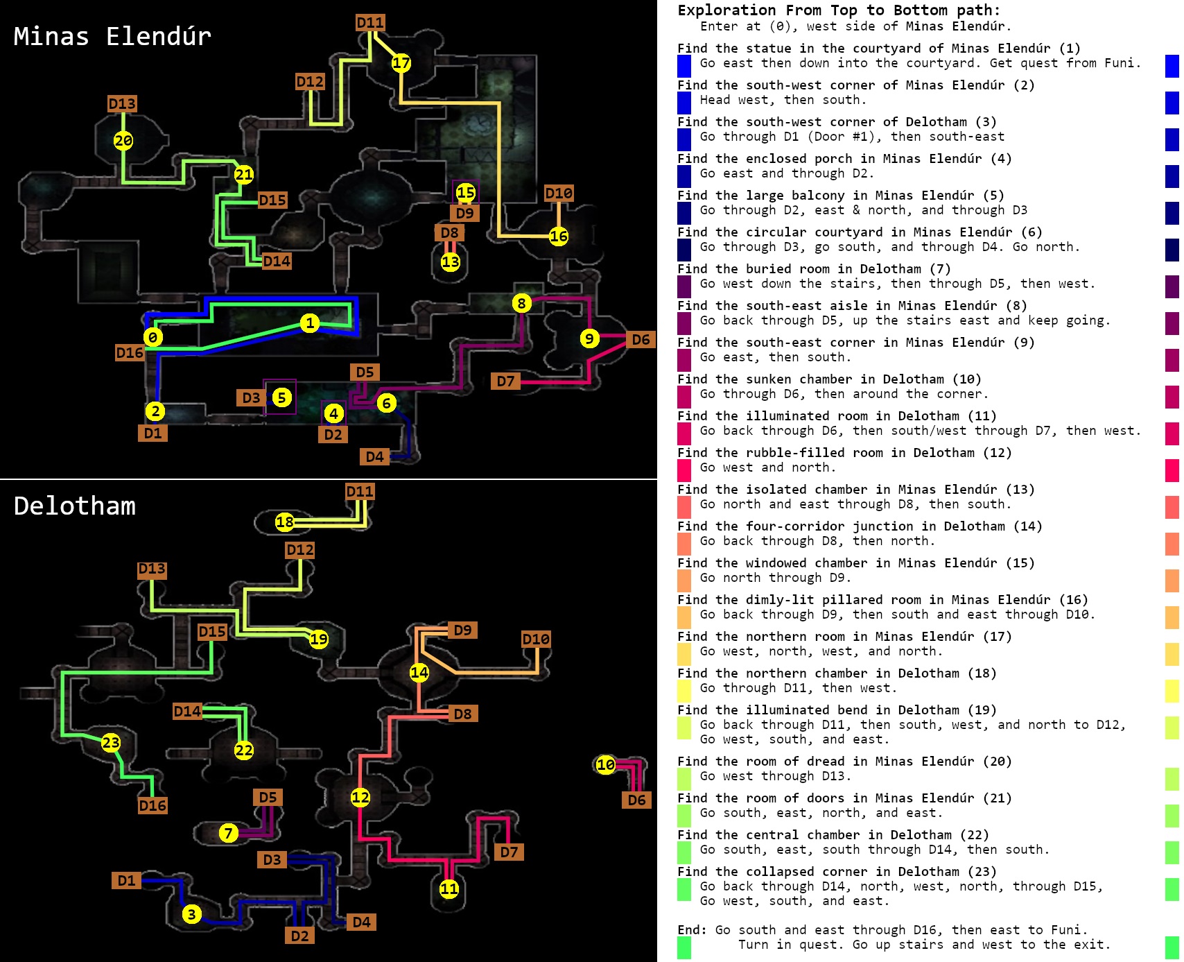 Explorer deeds of Old Anórien – Department of Strategery