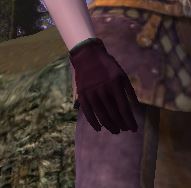Elven Padded Gloves - Burgundy dye