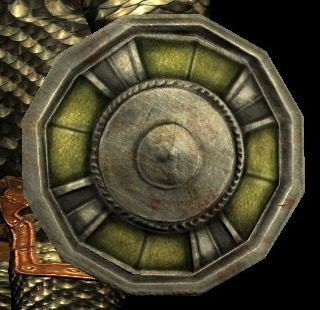Metal Round Shield of Stamina
