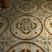 File:Floral Tile Floor.jpg