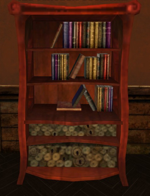 Item:red Scholar's Bookshelf - Lotro-wiki.com