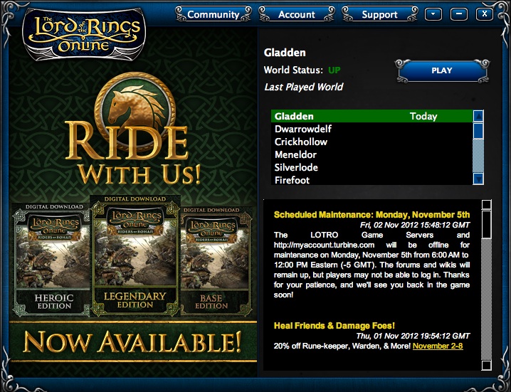 lotro client download stuck at 0