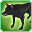 File:Black Wolf-dog-icon.png