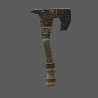 Ornate Forester's Axe