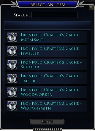 Crafter's Cache