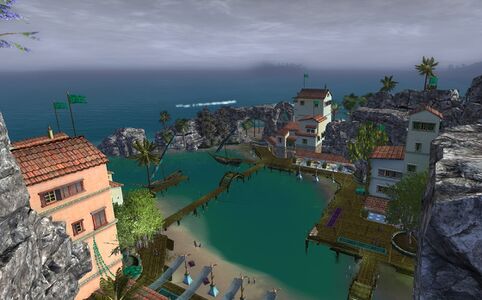 Main Town area South Facing View