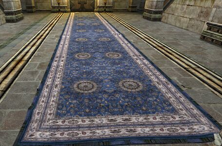 Long Blue Umbari Runner