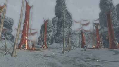Some of the many camps within Barad Gaurhoth