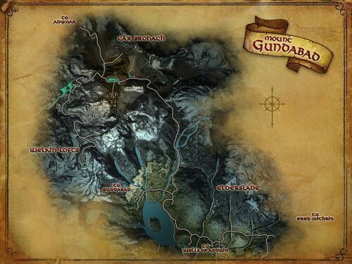 Mount Gundabad Map