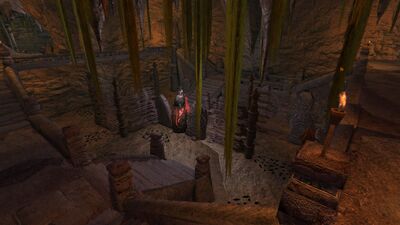 The pit arena only accessible in tier 2