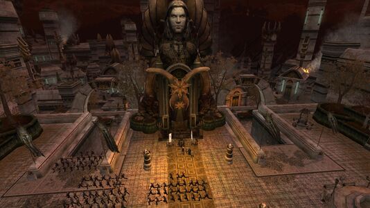 The Grey Host marches into battle